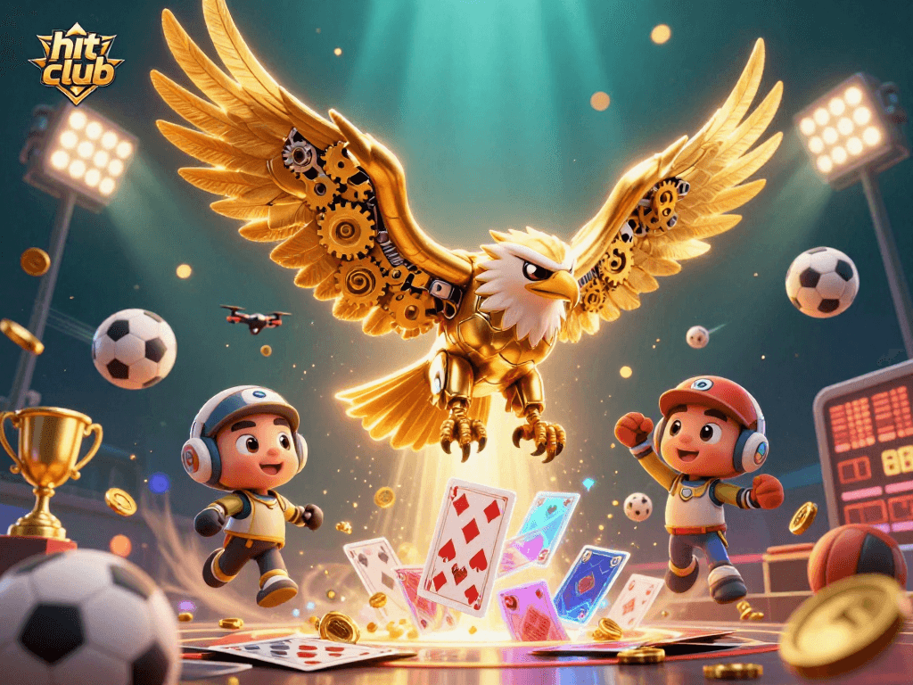Join the hit club with an ultra-detailed 3D sports betting scene showcasing dynamic gaming elements.