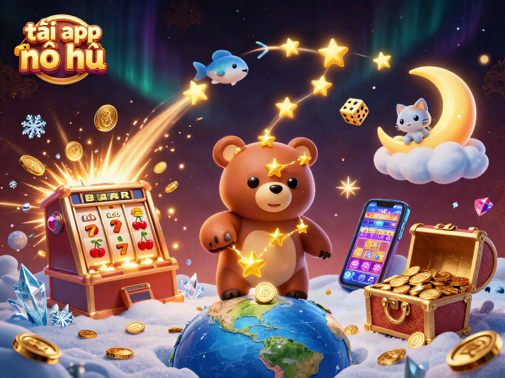 Experience thrilling gameplay with tải app nổ hũ featuring captivating 3D characters and vibrant casino elements.