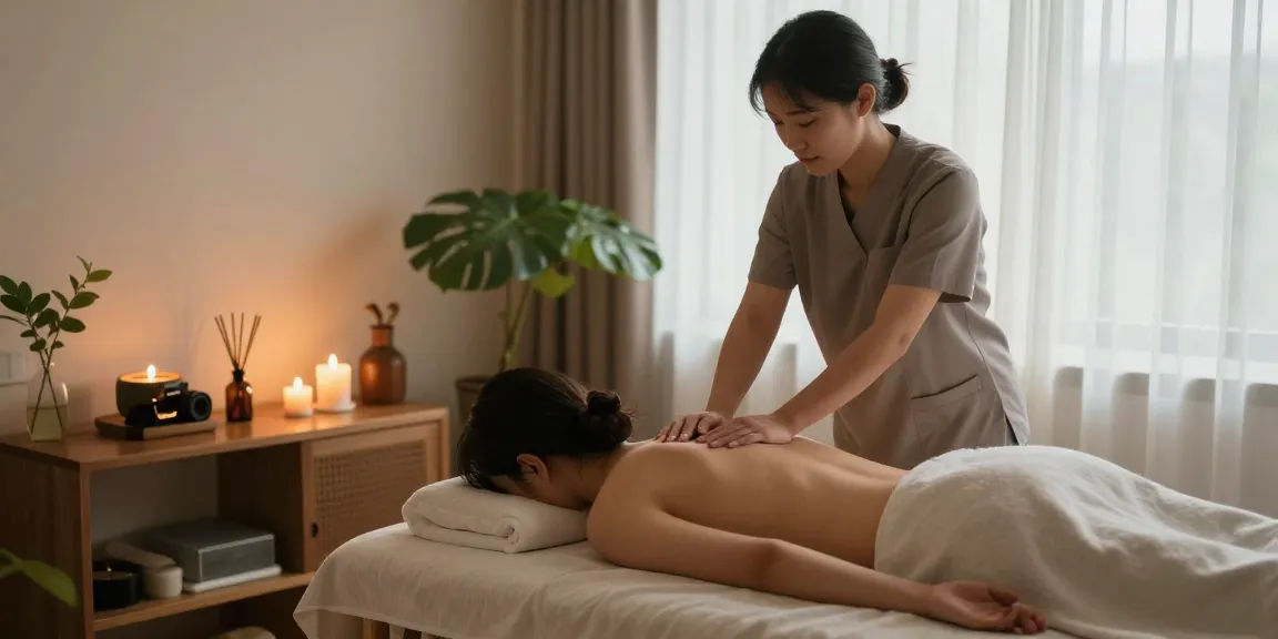 Experience 하남출장안마 in a tranquil home setting with soothing massage and calming atmosphere.
