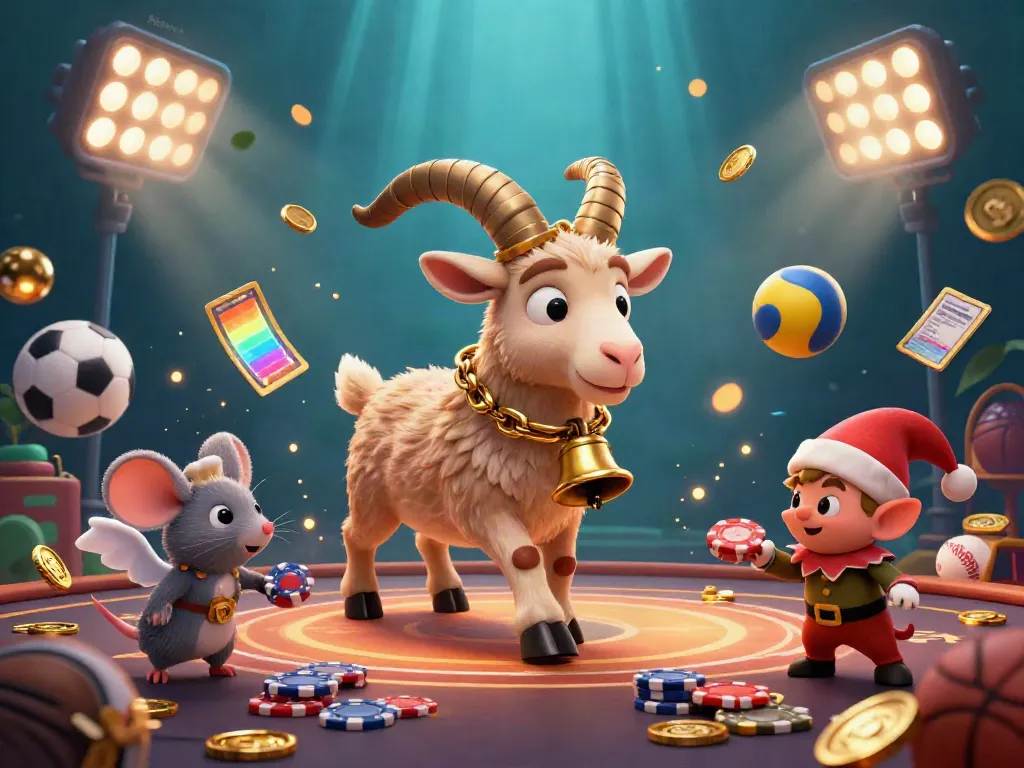 Experience the lively action at 888vnd's whimsical casino with animated characters engaging in playful antics.