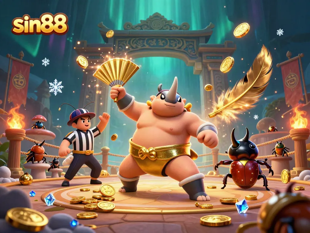 Experience thrilling gameplay at sin88 with vibrant casino action depicted through dynamic 3D illustration.