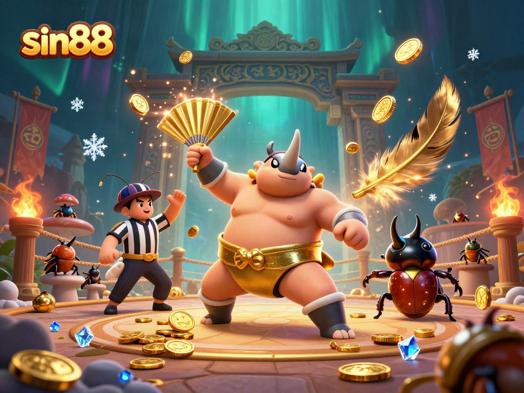 Experience thrilling gameplay at sin88 with vibrant casino action depicted through dynamic 3D illustration.