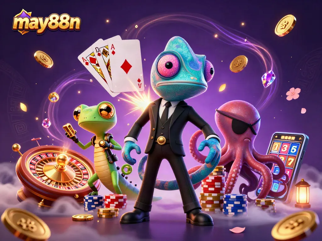 Win big with may88n's thrilling games featuring colorful characters and dynamic casino action.