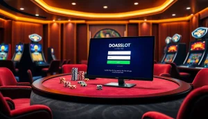 Experience the excitement of online gambling with the doaslot login showcasing a modern casino interface.