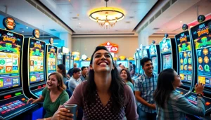 Engaging players enjoying Kode4d link games in a vibrant online gaming environment.