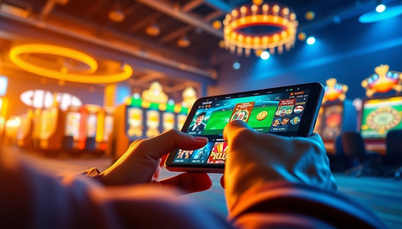 Exciting gaming experience on Trang chủ SC88 platform, showcasing vibrant online betting options.