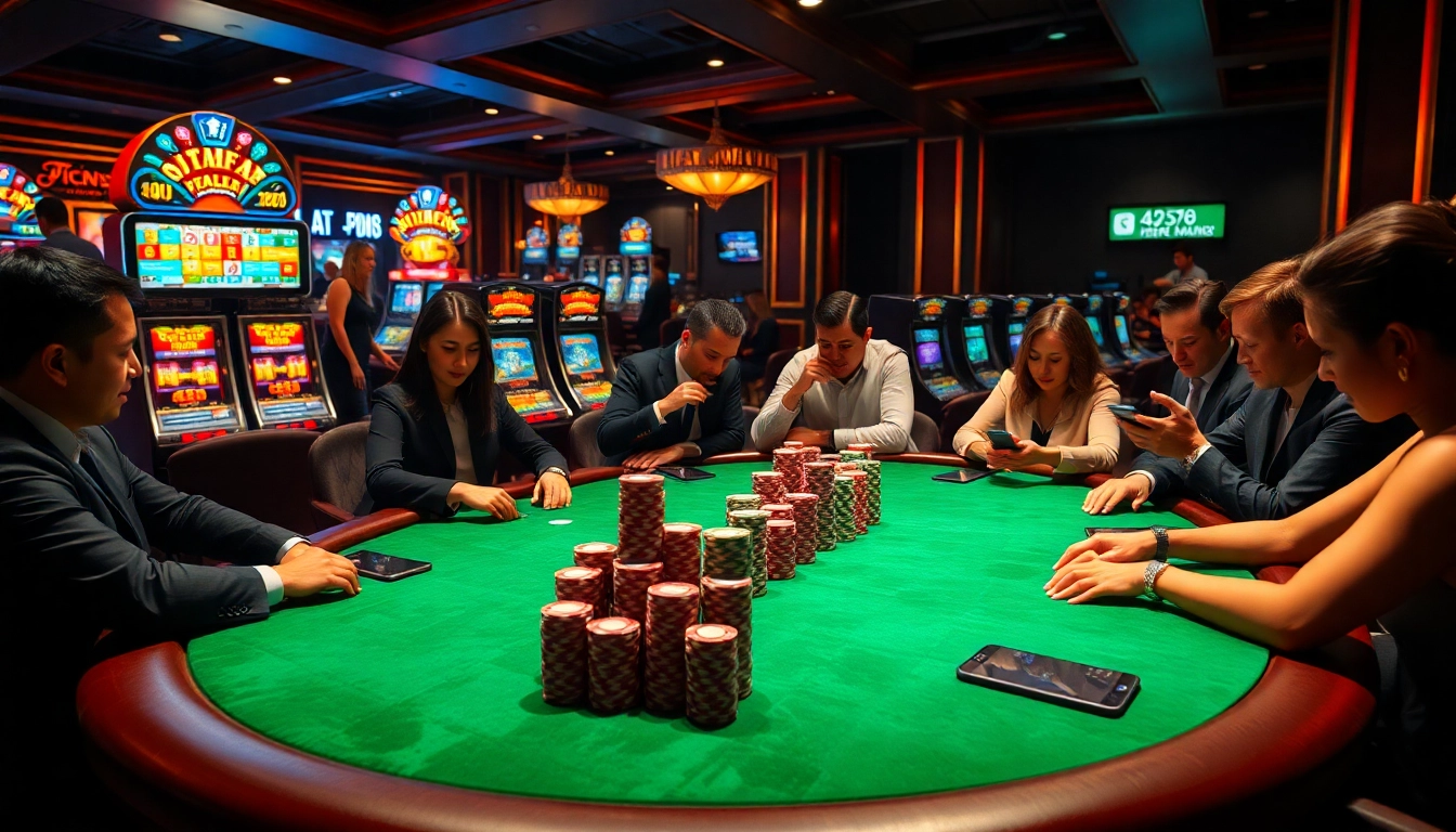 Experience high-stakes poker at RR88 with vibrant tables and expert players ready to win.