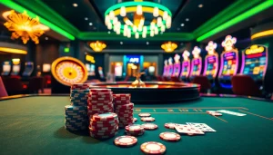 Experience thrilling online gambling with https://topxx88.com/ featuring poker chips and roulette.