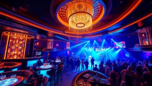 Vibrant nightlife at Club SXM with stunning performers and lively atmosphere.