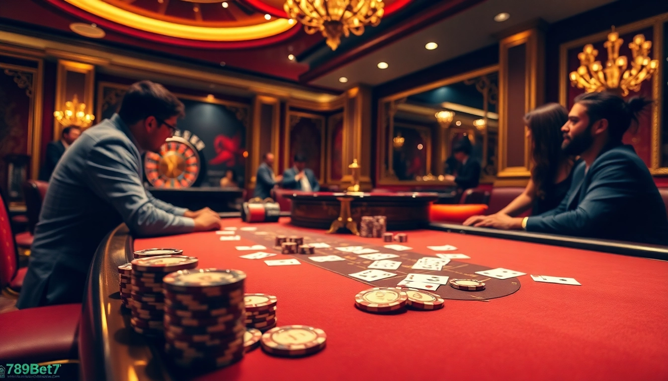 Experience the excitement of winning at https://789bet7a.com/ with a vibrant casino poker scene.