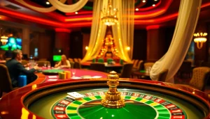 Experience the excitement of gambling at uu88.casa with vibrant poker tables and roulette.
