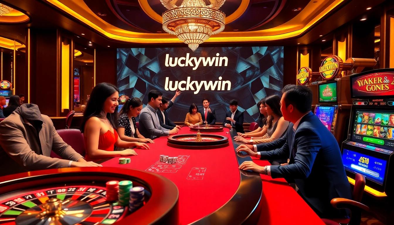 Experience excitement at a luckywin casino with vibrant games and welcoming players.