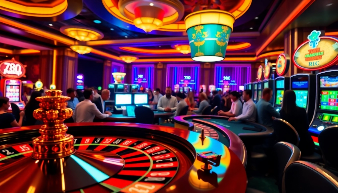Experience thrilling gameplay at 789P's luxurious casino table games.