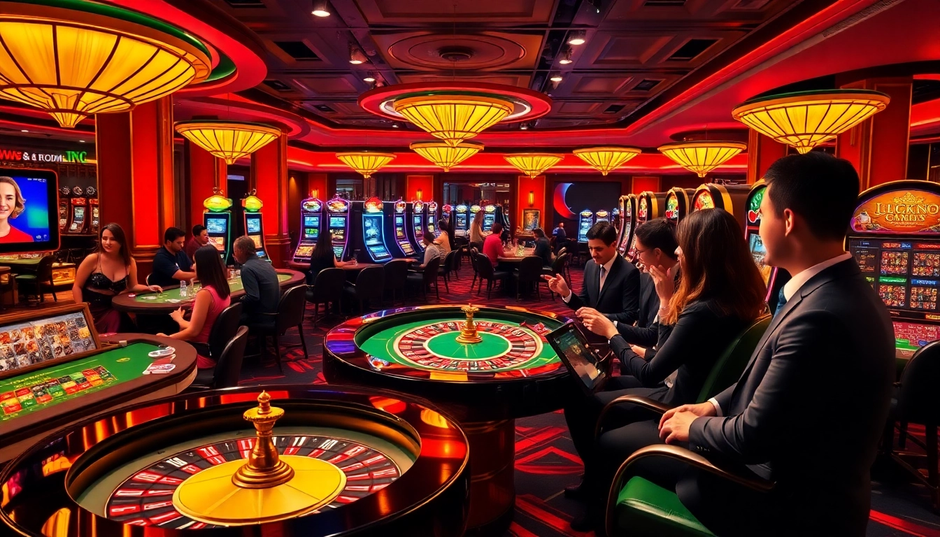 Experience thrilling gameplay at https://luck88com.net/ with vibrant casino elements and exciting players.