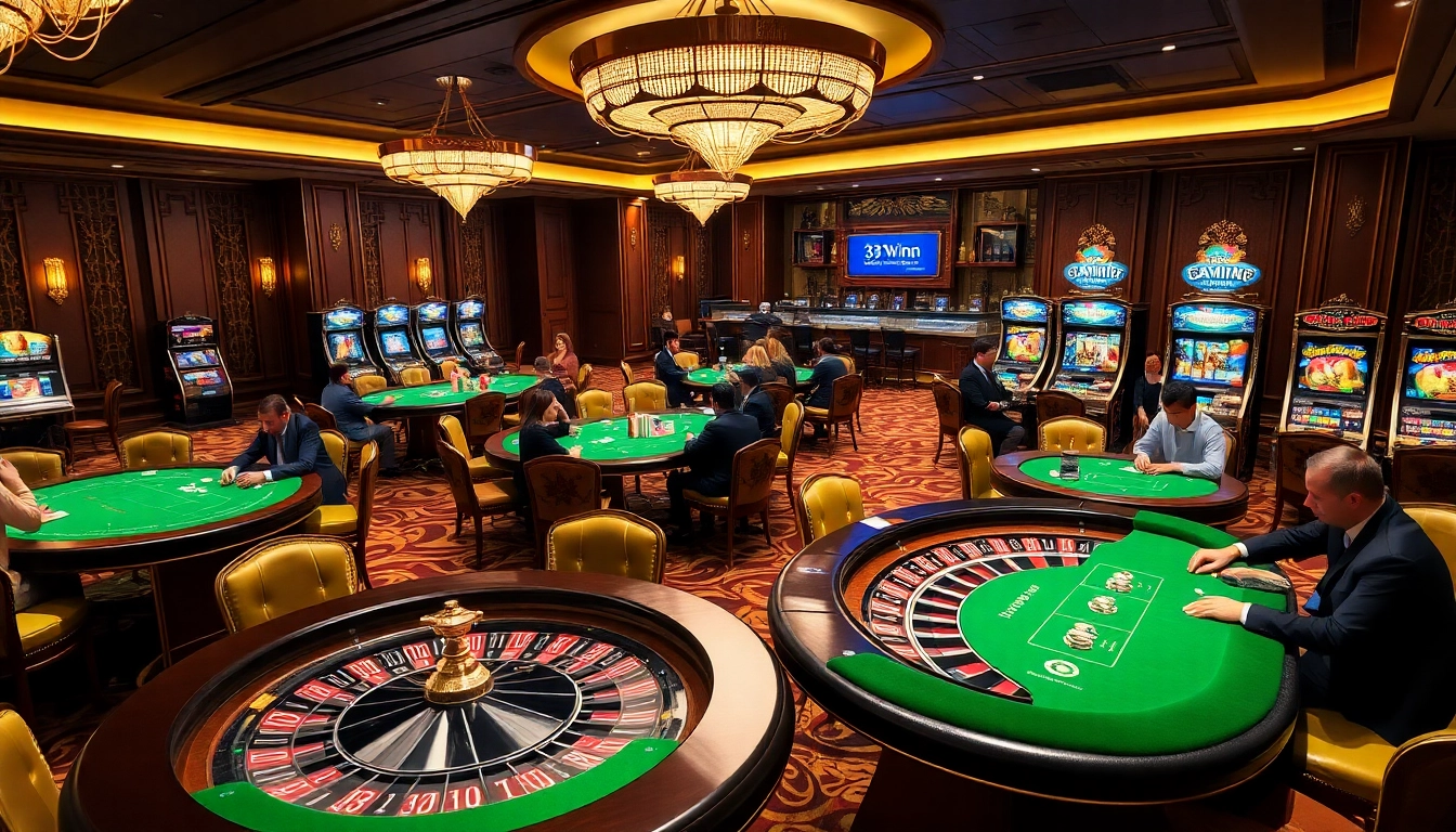 Engage in thrilling betting at http://33winn.gold/ with luxurious casino tables and vibrant games.