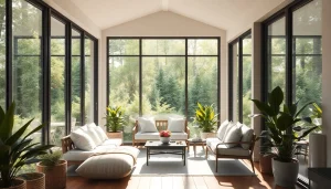 Transform your living space with a stunning enclosed sunroom filled with natural light and greenery.