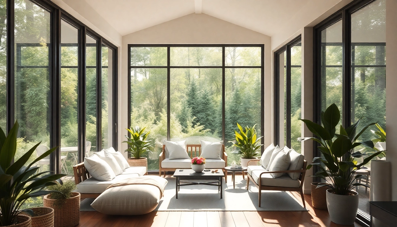 Transform your living space with a stunning enclosed sunroom filled with natural light and greenery.