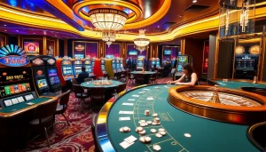 Experience the excitement of gaming at https://www.66slots8.com/ with vibrant slot machines and engaged players.