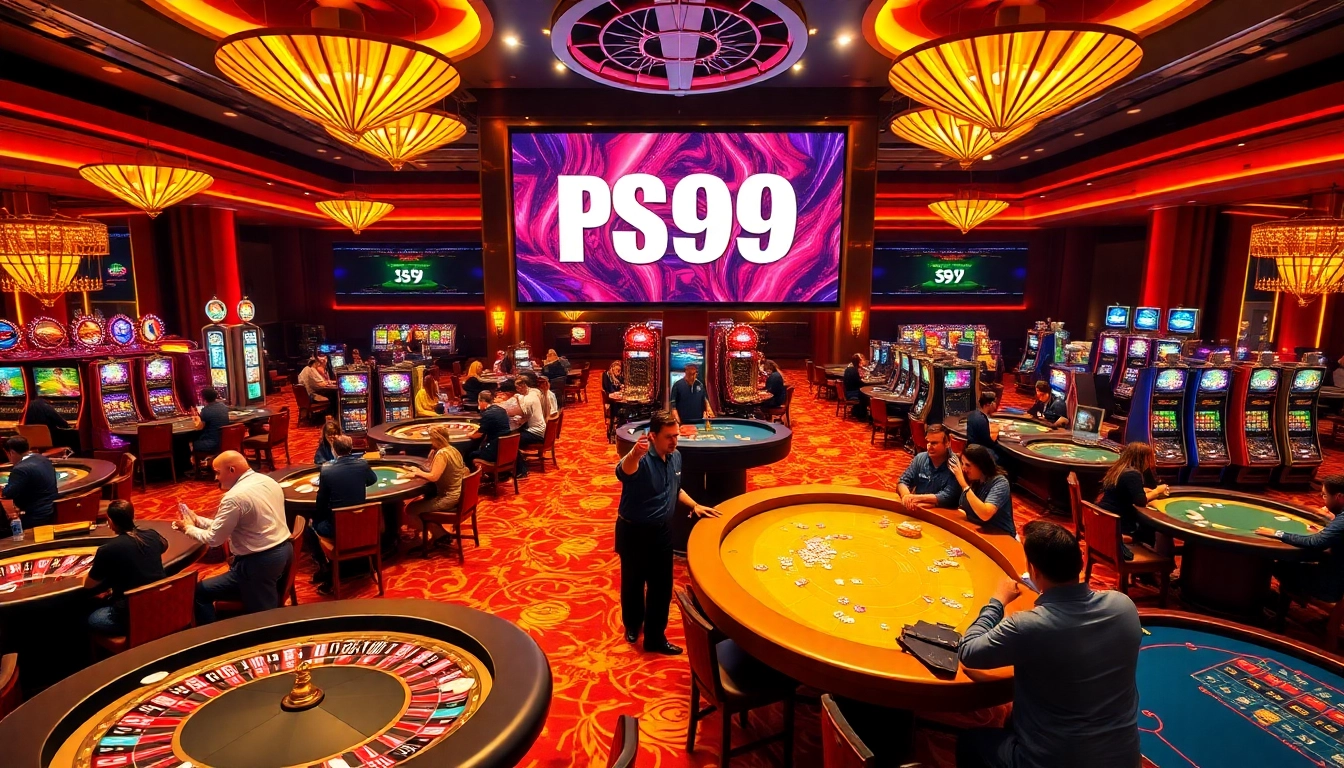 Experience thrilling gameplay with PS99 at this vibrant casino filled with excitement.