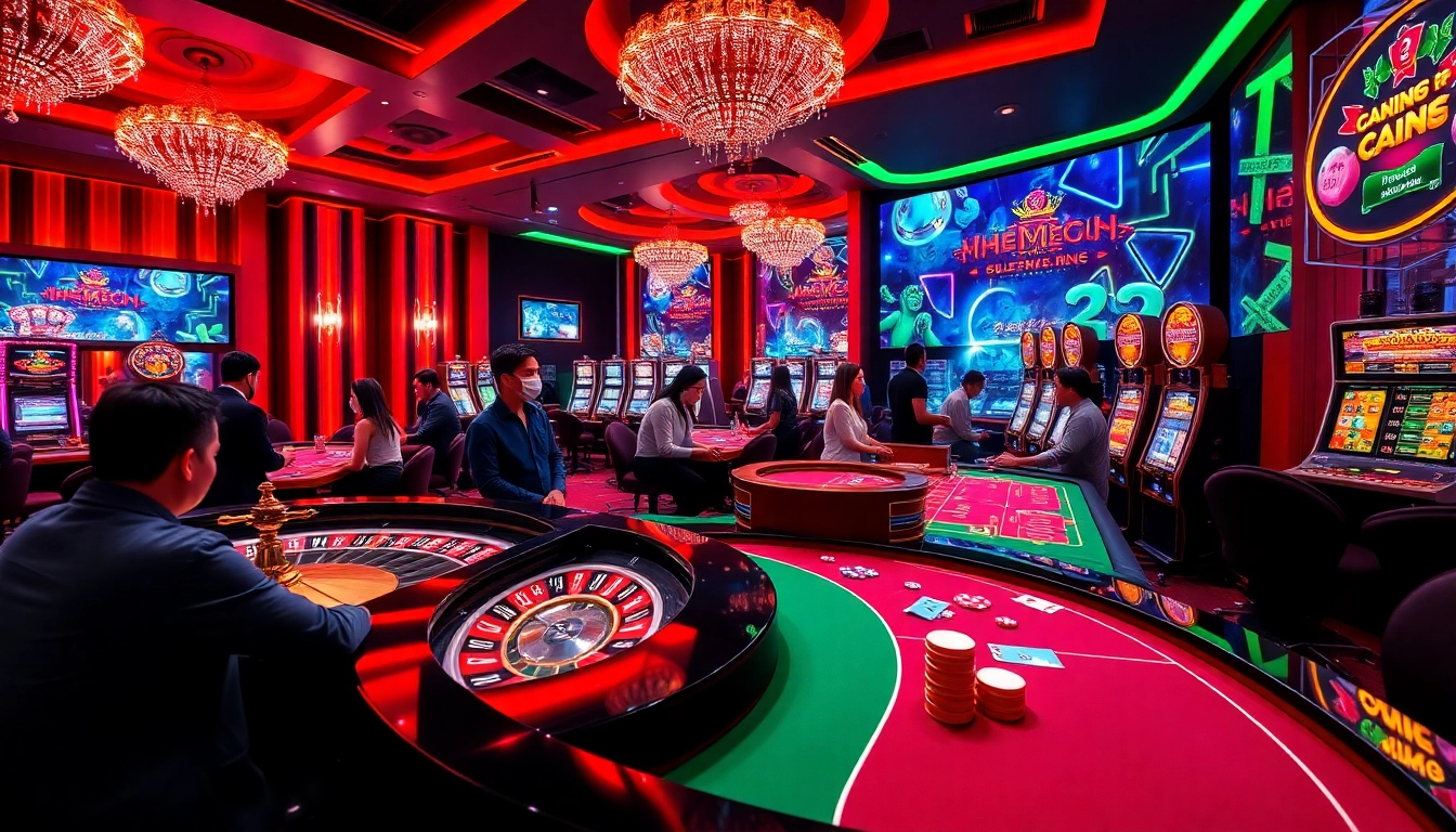 Experience thrilling moments at 69vn com with vibrant casino tables and players in action.