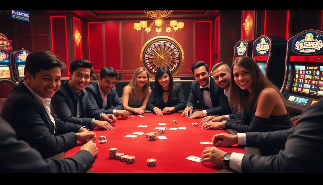 Experience the thrill of poker at https://777vip.dev/, featuring vibrant chips and an inviting casino atmosphere.