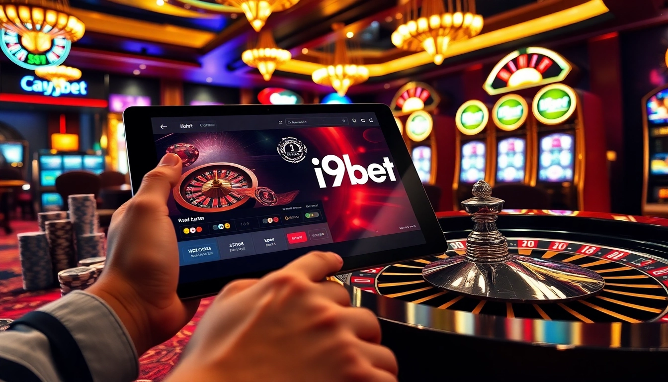 Experience the excitement of i9bet with vibrant casino elements and thrilling gaming.