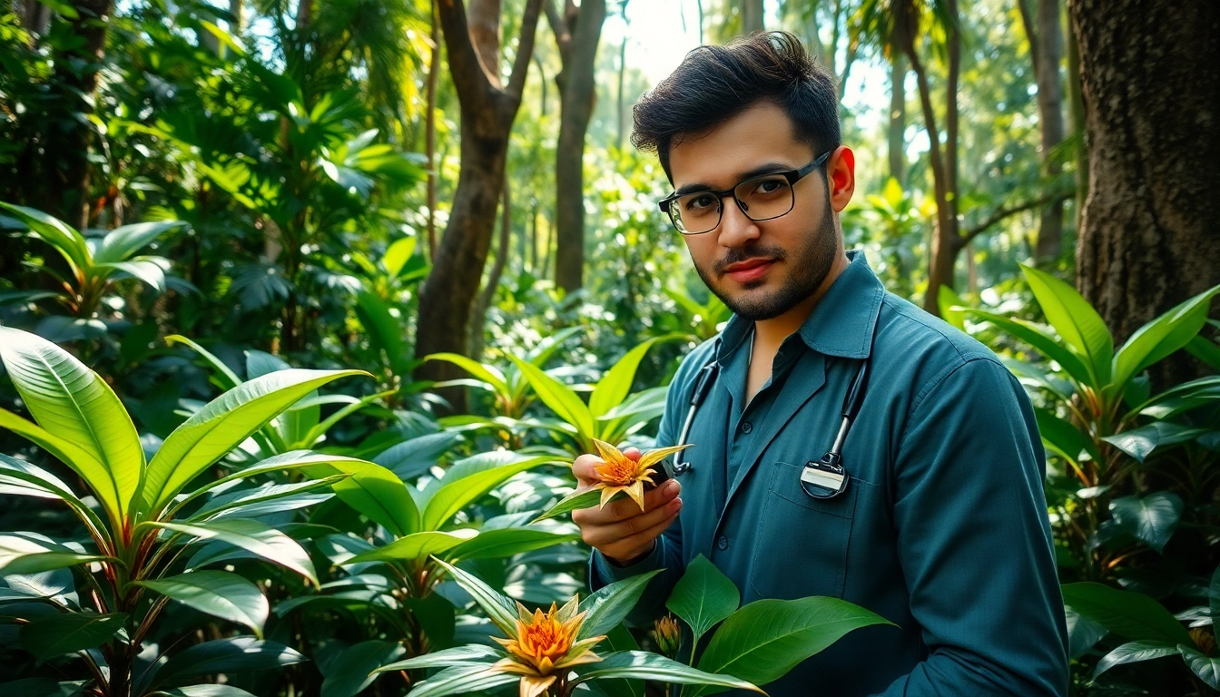 Learn how to get dmt through natural sources like Mimosa hostilis in a vivid rainforest.