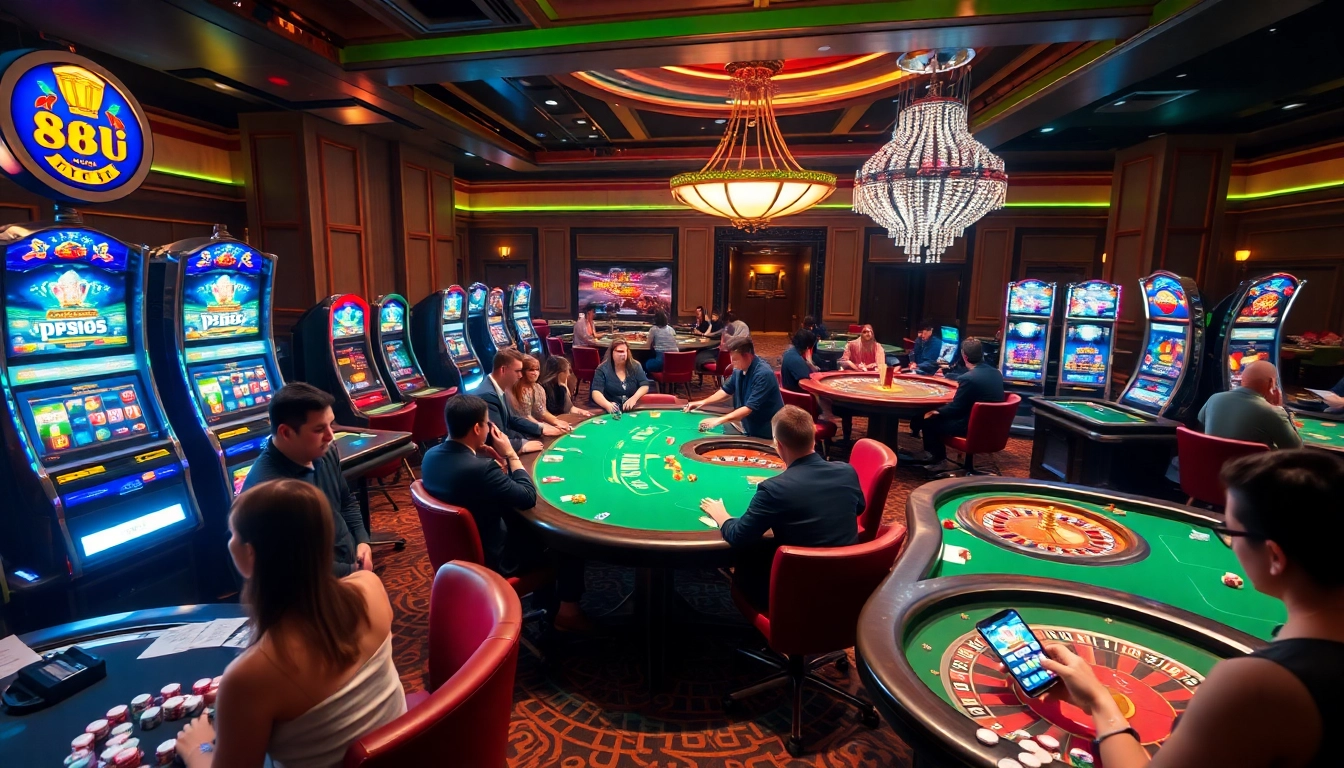 Experience the thrill of gambling at 88i nhà cái with engaging casino games and vibrant visuals.