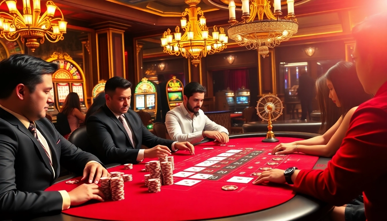 Experience the excitement of a luxury poker scene at https://tr88.baby/ with players immersed in high-stakes action.