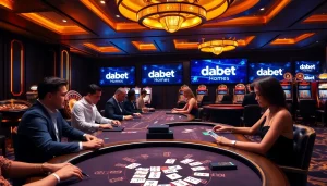 Experience thrilling gaming action at https://dabet.homes with professional dealers and vibrant casino atmosphere