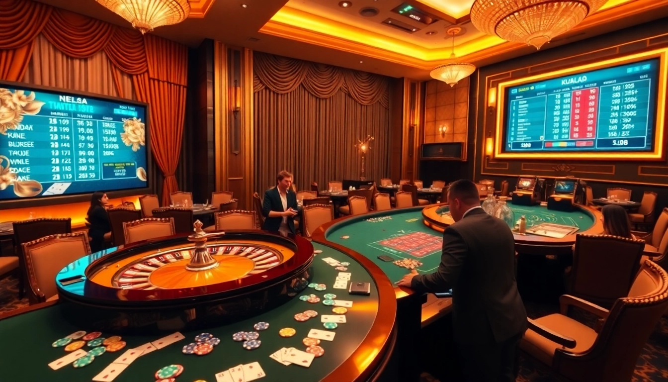 Experience thrilling casino action at https://ku88sss.com/ with engaging roulette and poker gameplay.