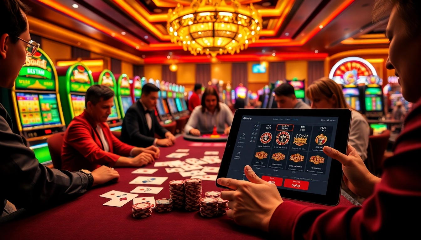 Experience the excitement of rik vip with engaging casino games at vibrant tables and thrilling slot machines.