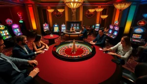 Experience the excitement of gambling at http://ww88tg.com/ with lively roulette tables and vibrant slot machines.