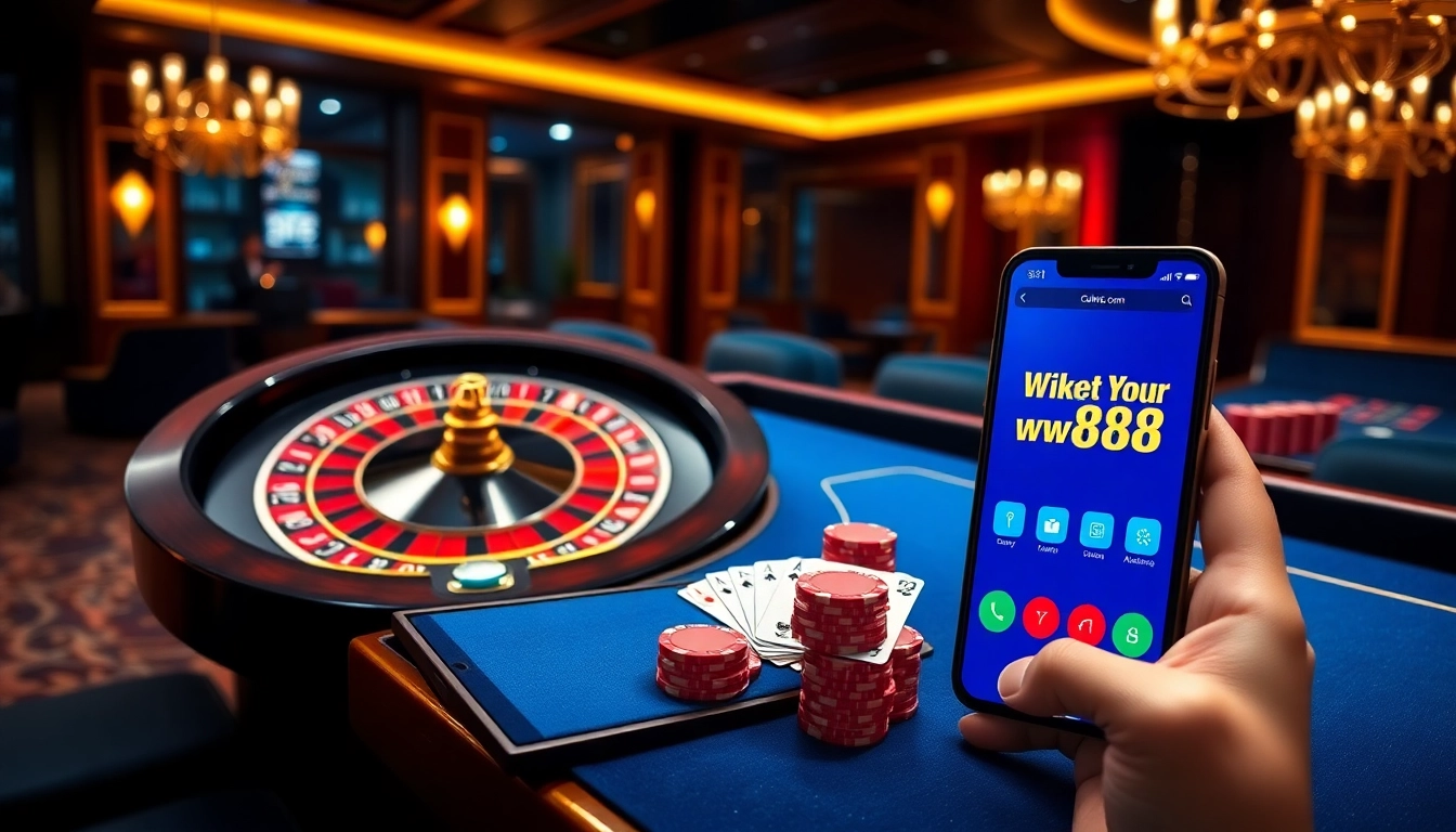 Players enjoying a thrilling experience at http://ww88tg.com/ with an immersive online casino setup.